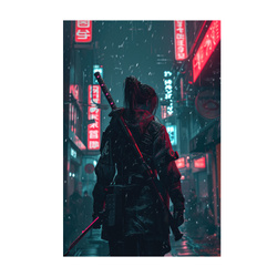 Cyberpunk Kobieta Wojownik